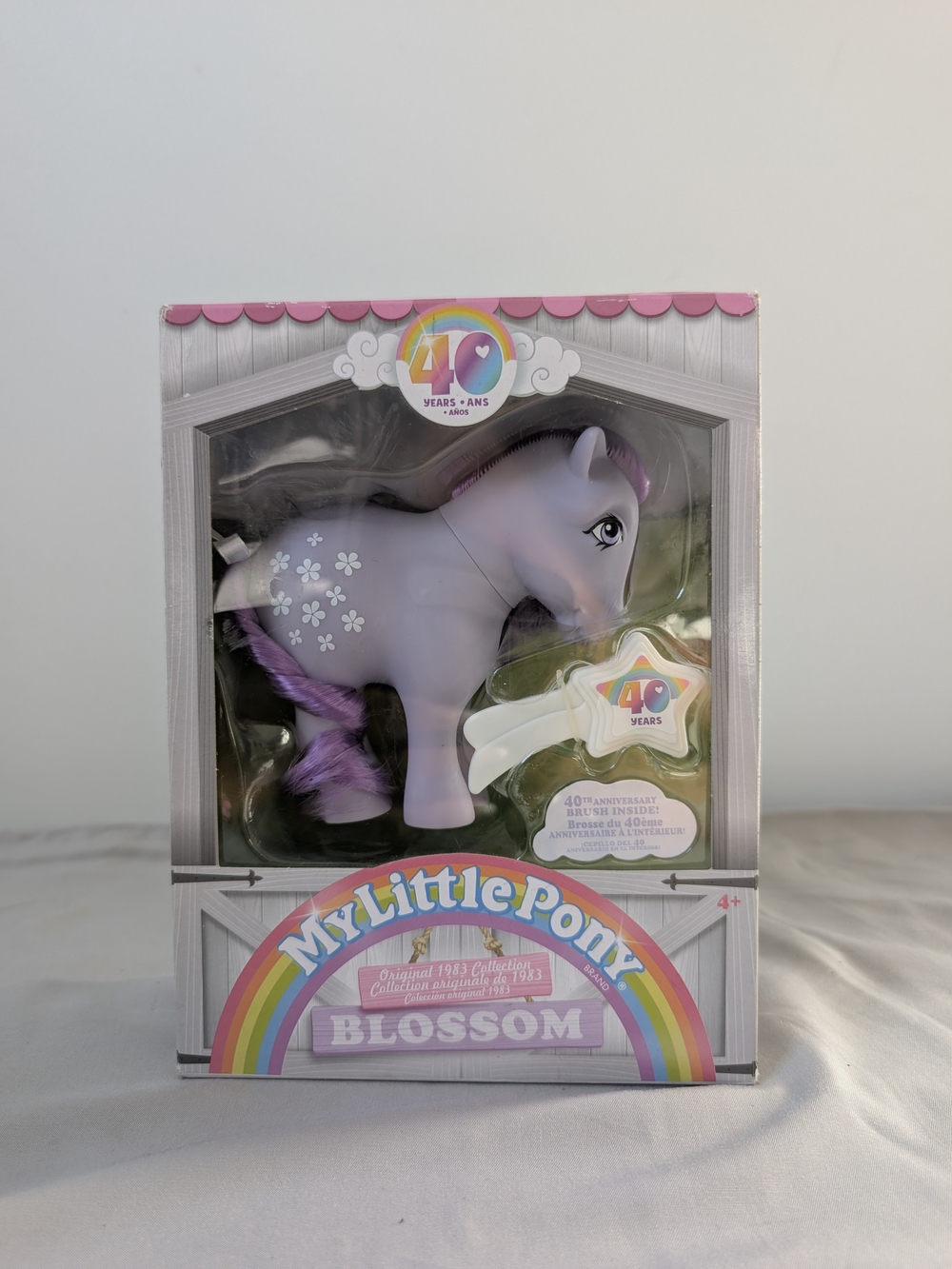My Little Pony Blossom Lavender Purple Pony with Purple Mane